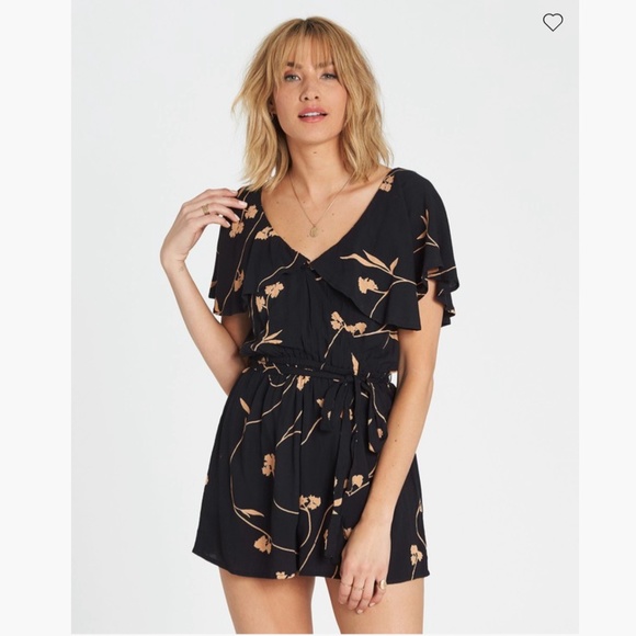 NWT - Billabong "On the Run" Romper - Size XS - Picture 1 of 6